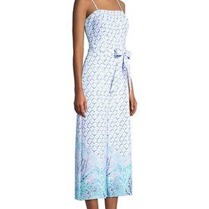 Lilly Pulitzer Sandra Jumpsuit Sea la Vie Size 8 NWOT